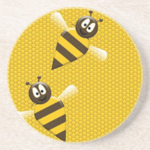 Caboteur d'abeilles dessous de verres