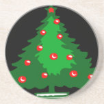 Caboteur d'arbre de Noël Dessous De Verre