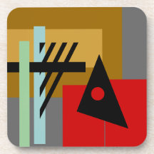 Caboteur d'art moderne sous-bocks