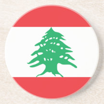 Caboteur de drapeau du Liban Dessous De Verre