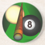 Caboteur de grès de huit boules dessous de verre