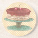 Caboteur de pâtisseries de petit gâteau dessous de verres