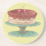 Caboteur de pâtisseries de petit gâteau dessous de verre