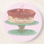 Caboteur de pâtisseries de petit gâteau dessous de verre