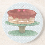 Caboteur de pâtisseries de petit gâteau dessous de verres
