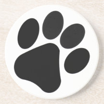Caboteur de PawPrint Dessous De Verre