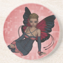 Caboteur féerique de la poussière de lutin dessous de verres