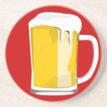 Caboteur givré de tasse de bière dessous de verre