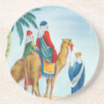 Caboteur vintage de Noël Dessous De Verre