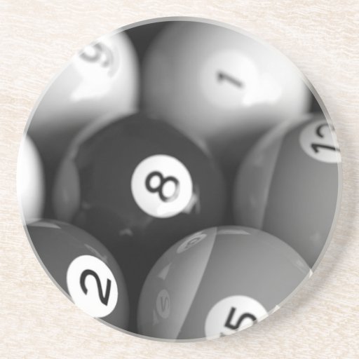 Caboteurs de billards dessous de verres