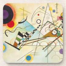 Caboteurs de la composition VIII en Kandinsky Sous-bock
