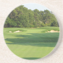 Caboteurs de terrain de golf dessous de verres