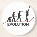 Caboteurs d'évolution de basket-ball dessous de verres