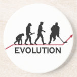 Caboteurs d'évolution d'hockey dessous de verre