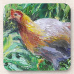 Caboteurs rouges de poule sous-bock