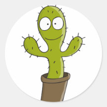 cactus autocollant