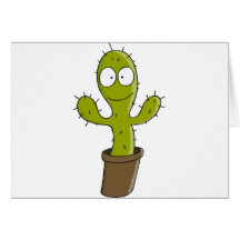 cactus carte de vœux