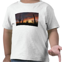 cactus de saguaro, gigantea de Carnegiea, ensuite T-shirts