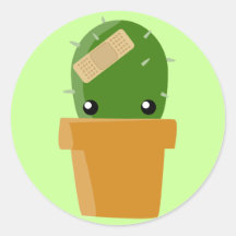 Cactus mignon adhésifs