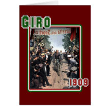 Cadeau 1909 de recyclage de l'Italie de chèques po Carte De Vœux