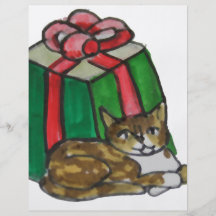 Cadeau de chat prospectus customisé