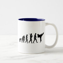 Cadeau de formation de Dojo d'amants de karaté Mug