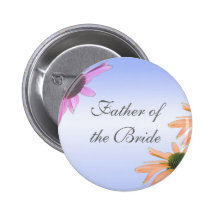 cadeau de mariage, fleurs de marguerite badges avec agrafe
