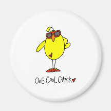Cadeau de poulet magnets pour réfrigérateur