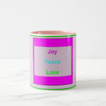 Cadeau de tasse à la mode de hanche d'amour de pai