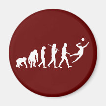 Cadeau de volleyball magnets pour réfrigérateur