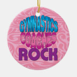 Cadeau d'entraîneur de gymnastique ornements de noël