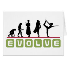 Cadeau drôle de yoga cartes de vœux