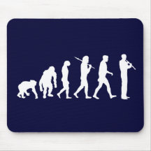 Cadeau drôle d'humour de hautbois d'évolution de h tapis de souris