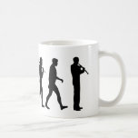 Cadeau drôle d'humour de hautbois d'évolution de h tasse à café