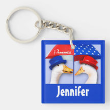 Cadeau drôle nommé fait sur commande Keychains de  Porte-clés