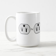 Cadeau électrique drôle d'électricien de la tasse 