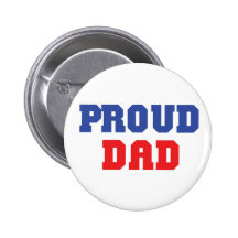 Cadeau fier de papa badge