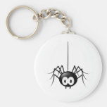Cadeau mignon de Halloween d'araignée noire Porte-clefs