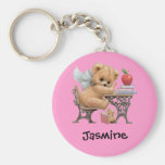 Cadeau nommé personnalisé mignon d'ours de nounour porte-clés
