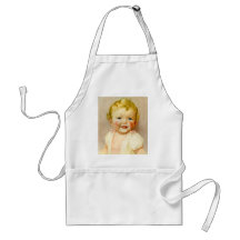 cadeau parfait pour une naissance de bébé ! tablier