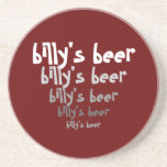 Cadeau personnalisable de caboteur de la bière de  dessous de verres