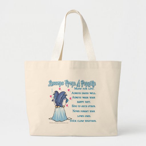 Cadeaux aimables de pingouin sac