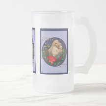 Cadeaux anglais de Noël de cocker Mug