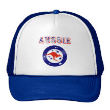 Cadeaux australiens de logo d'emblème de drapeau d casquettes