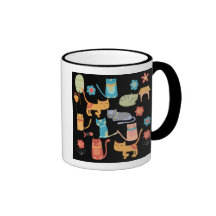 Cadeaux colorés mignons de chats de Kitty pour des Tasses À Café