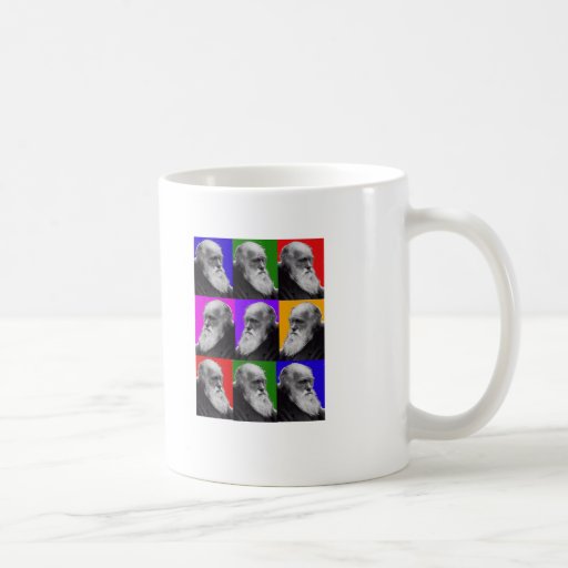 Cadeaux d'art de bruit de Charles Darwin pour tous Tasses