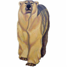 Cadeaux d'art de faune de sculpture en photo d'our découpages en acrylique