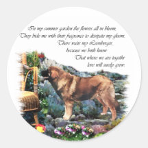 Cadeaux d'art de Leonberger Autocollants