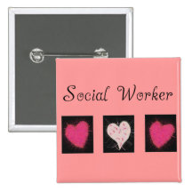Cadeaux d'assistant social badges