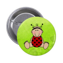 Cadeaux de baby shower de Madame Bug Badges Avec Agrafe